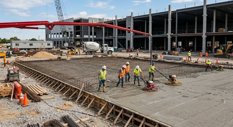 Concrete Foundation Installation Service