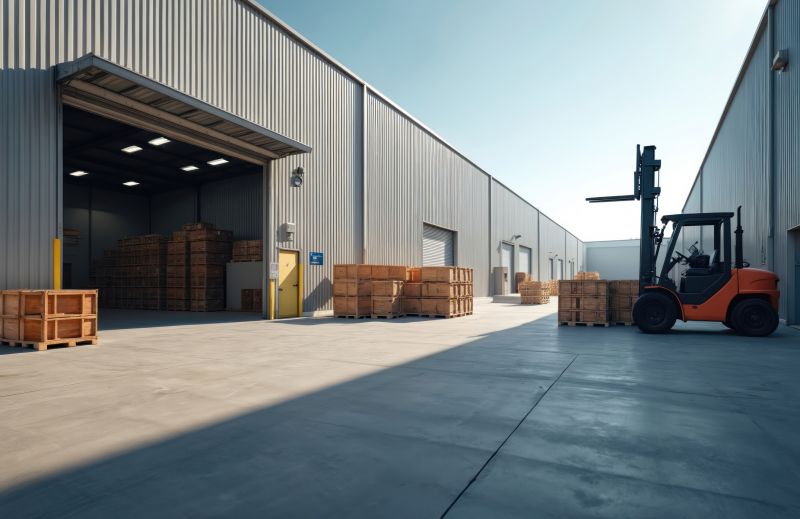 Commercial Driveway with Heavy Traffic