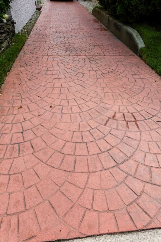 Decorative Concrete Driveway